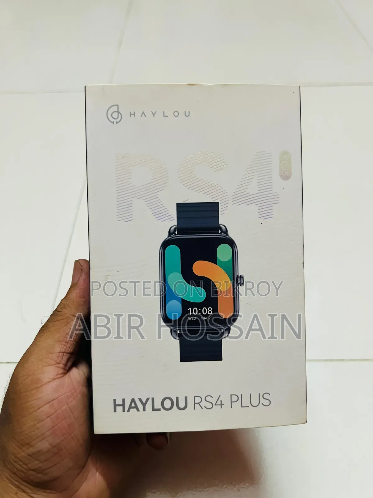 Haylou Rs4 Plus স্মার্ট ওয়াচ