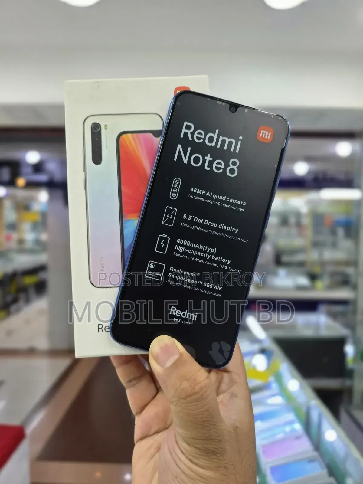 New Xiaomi Redmi Note 8 128 GB Black