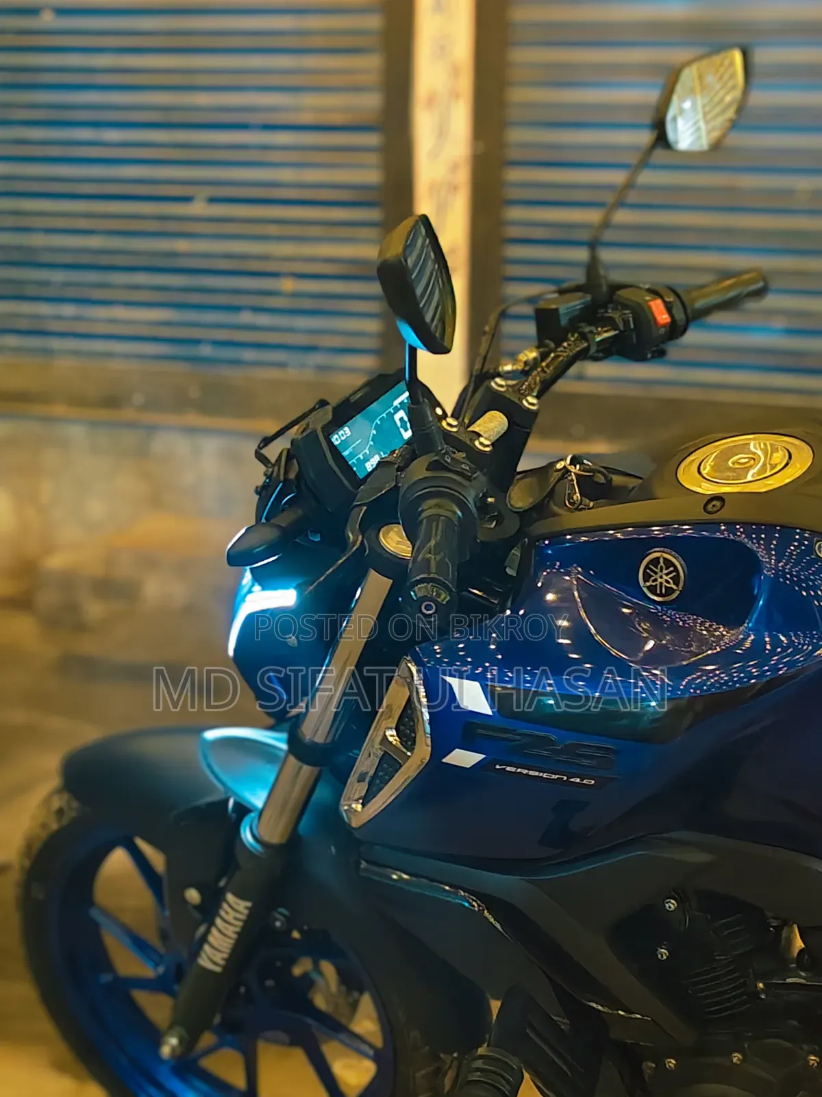 New Yamaha FZ 2026 Blue