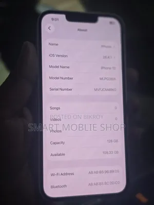 Apple iPhone 13 128 GB Silver