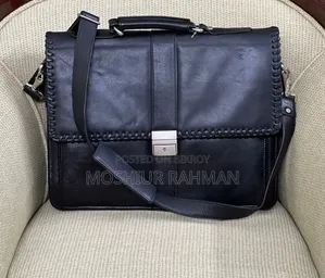 Original Cow Leather Office Bag (Export Quality)