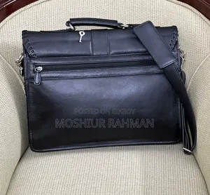 Original Cow Leather Office Bag (Export Quality)