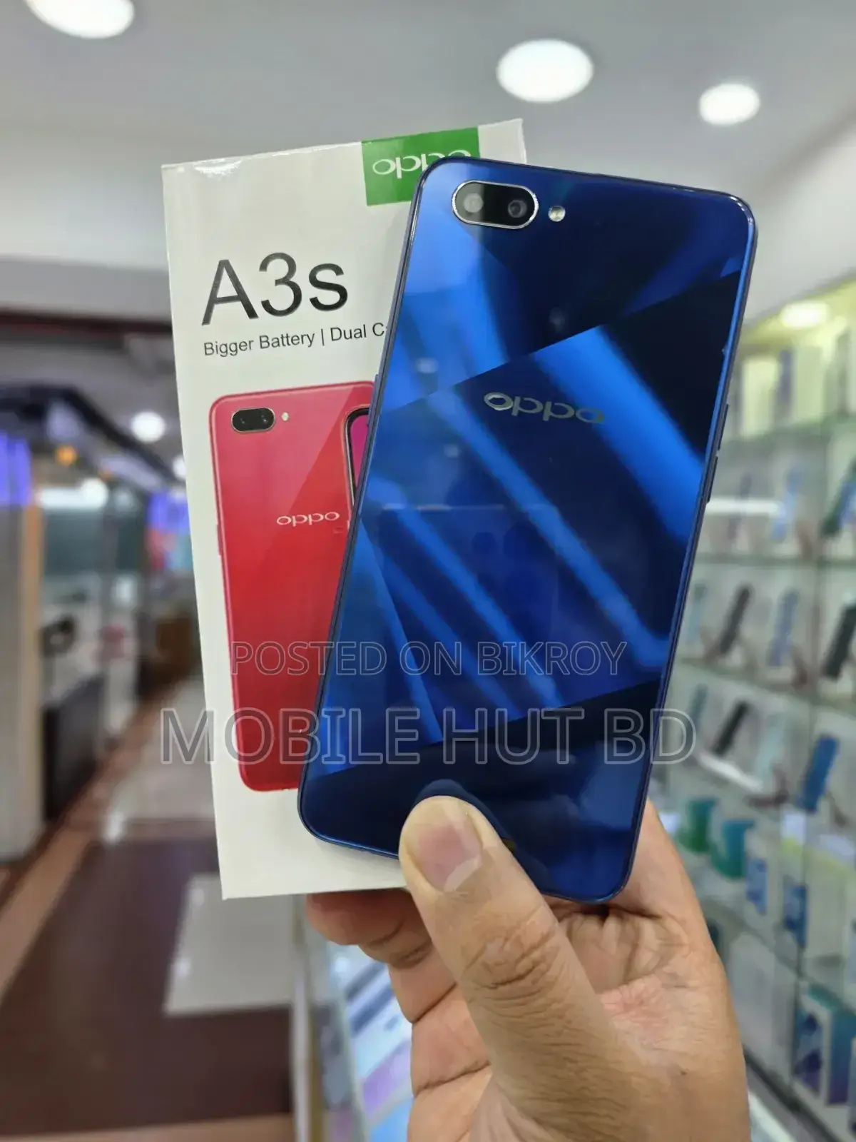 New Oppo A3s 256 GB Blue
