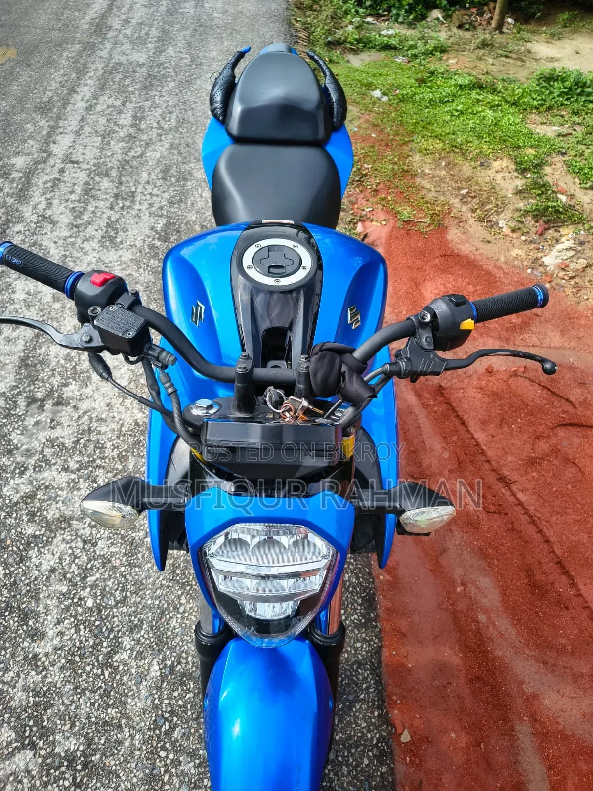 Suzuki Gixxer Monotone 2021 Blue