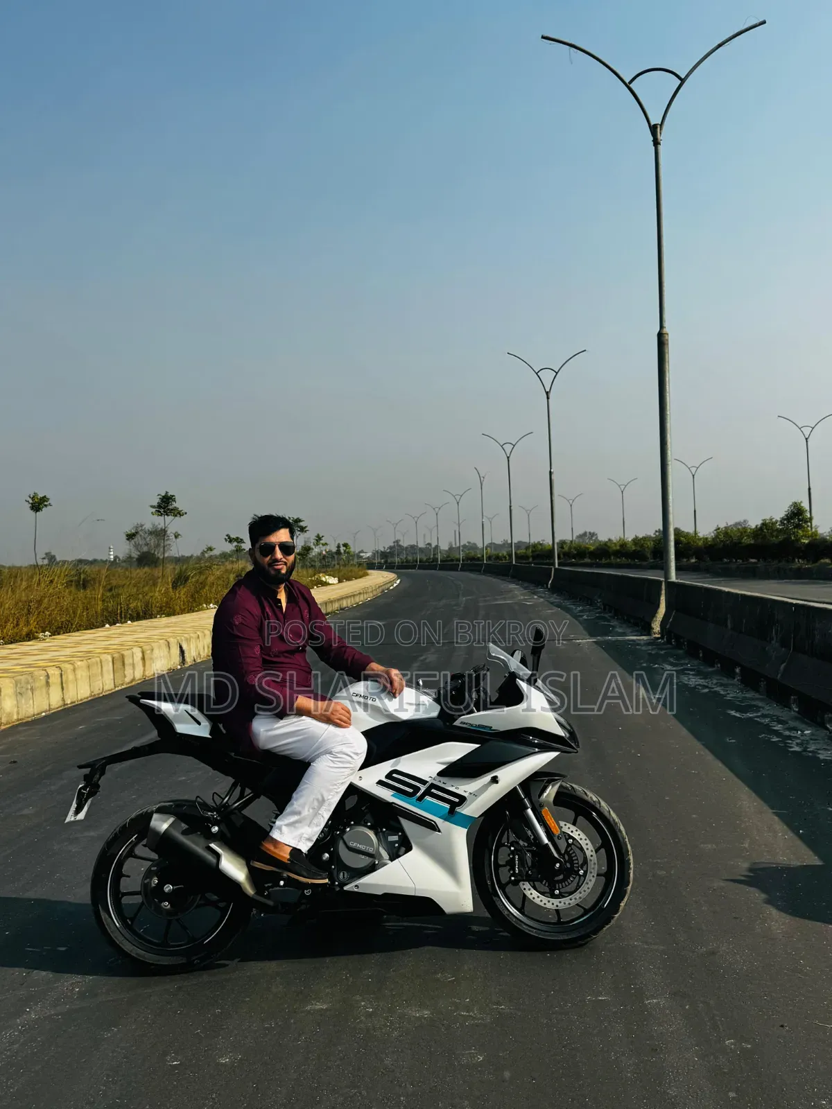 CFMoto 300SR 2026 White