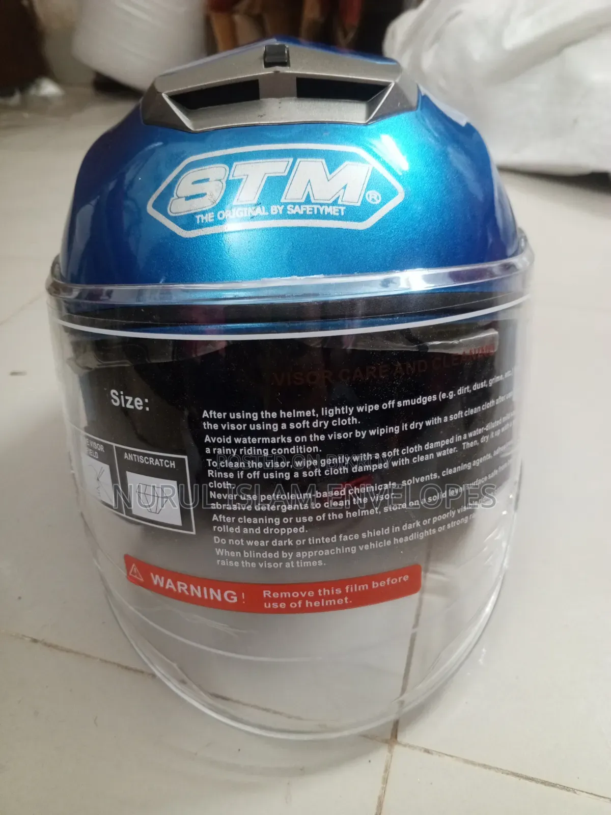 Half Face Helmet (Showroom Stock)