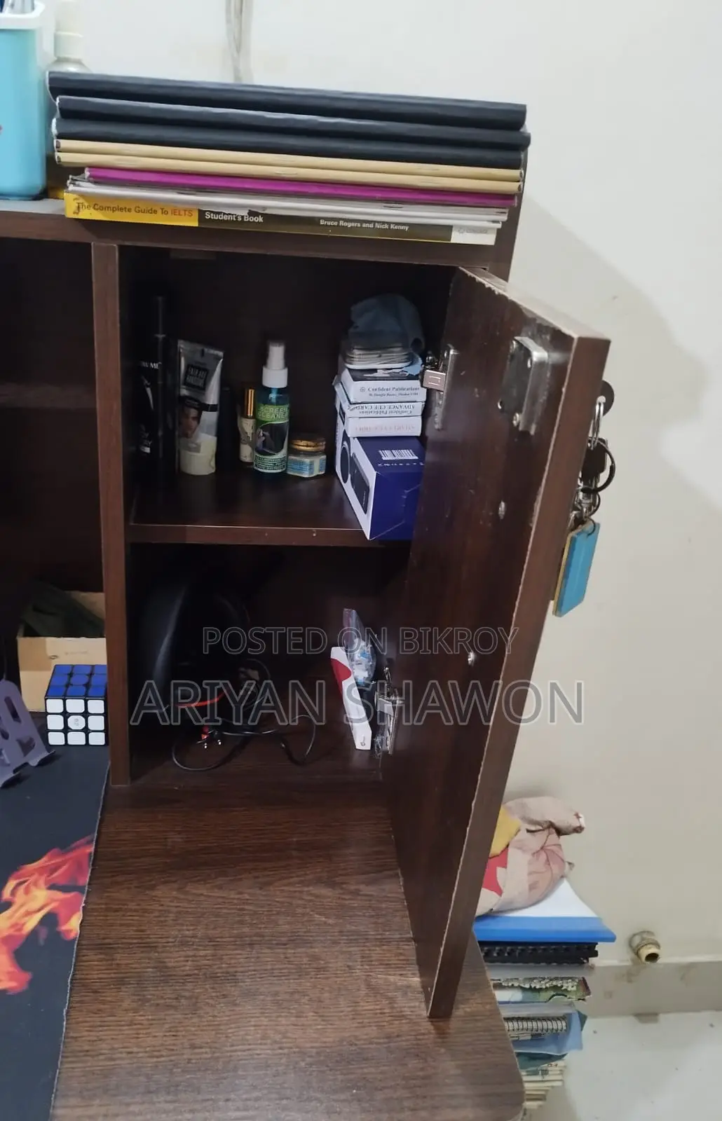 Table, Chair and Bed