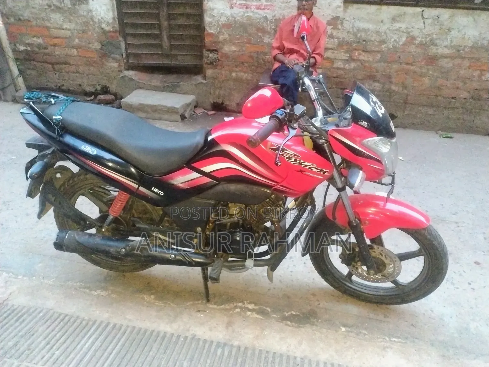 Hero Passion Pro 2019 Red