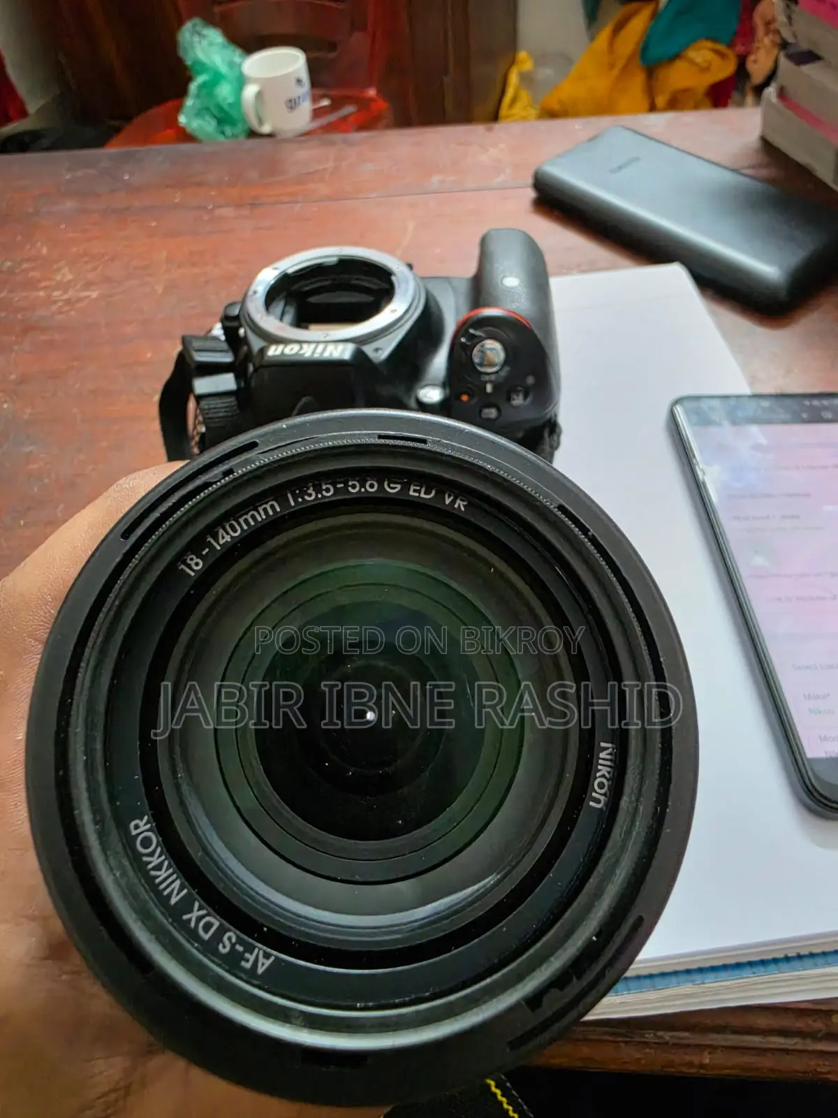 Nikon D5300 + Nikon 18-140mm Vr Lens + 128gb Card