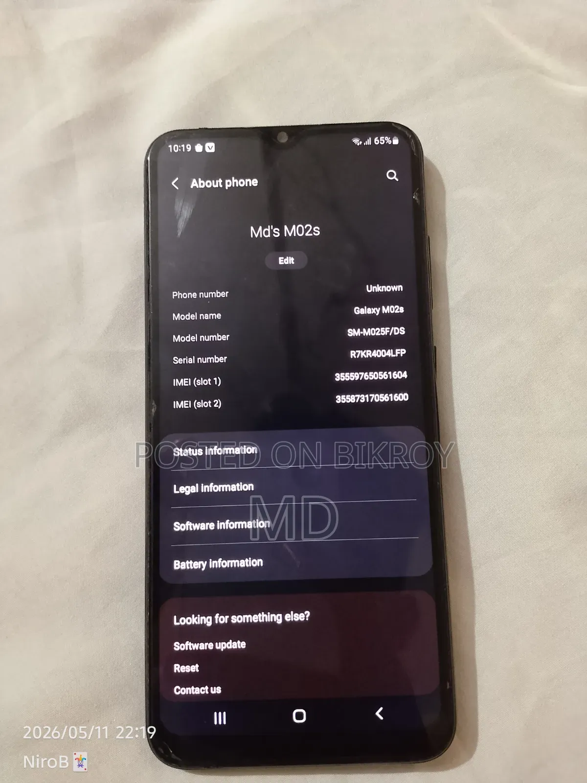 Samsung Galaxy M02s 64 GB Black