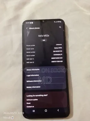 Samsung Galaxy M02s 64 GB Black