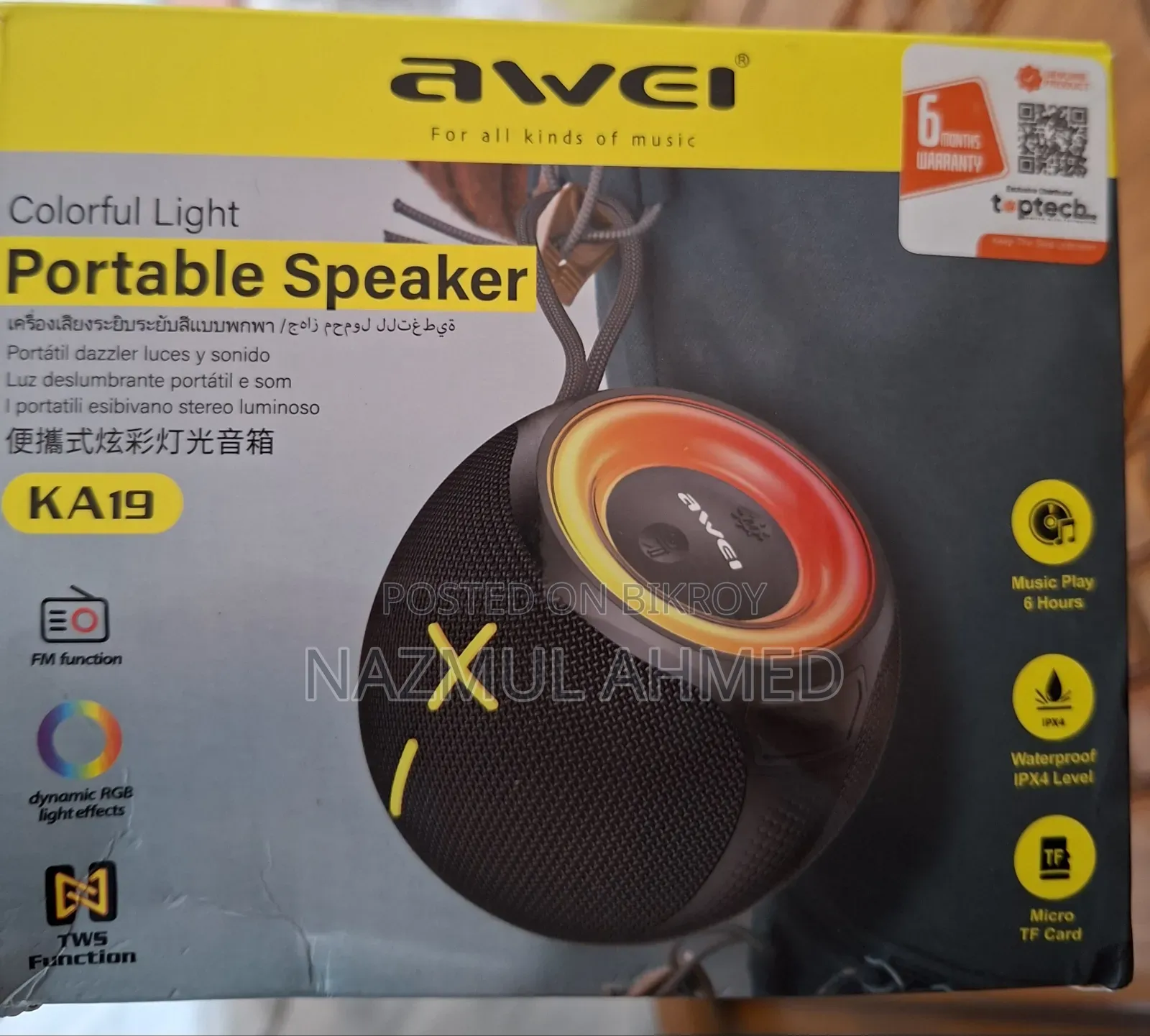 Awei Ka19 Portable Speaker