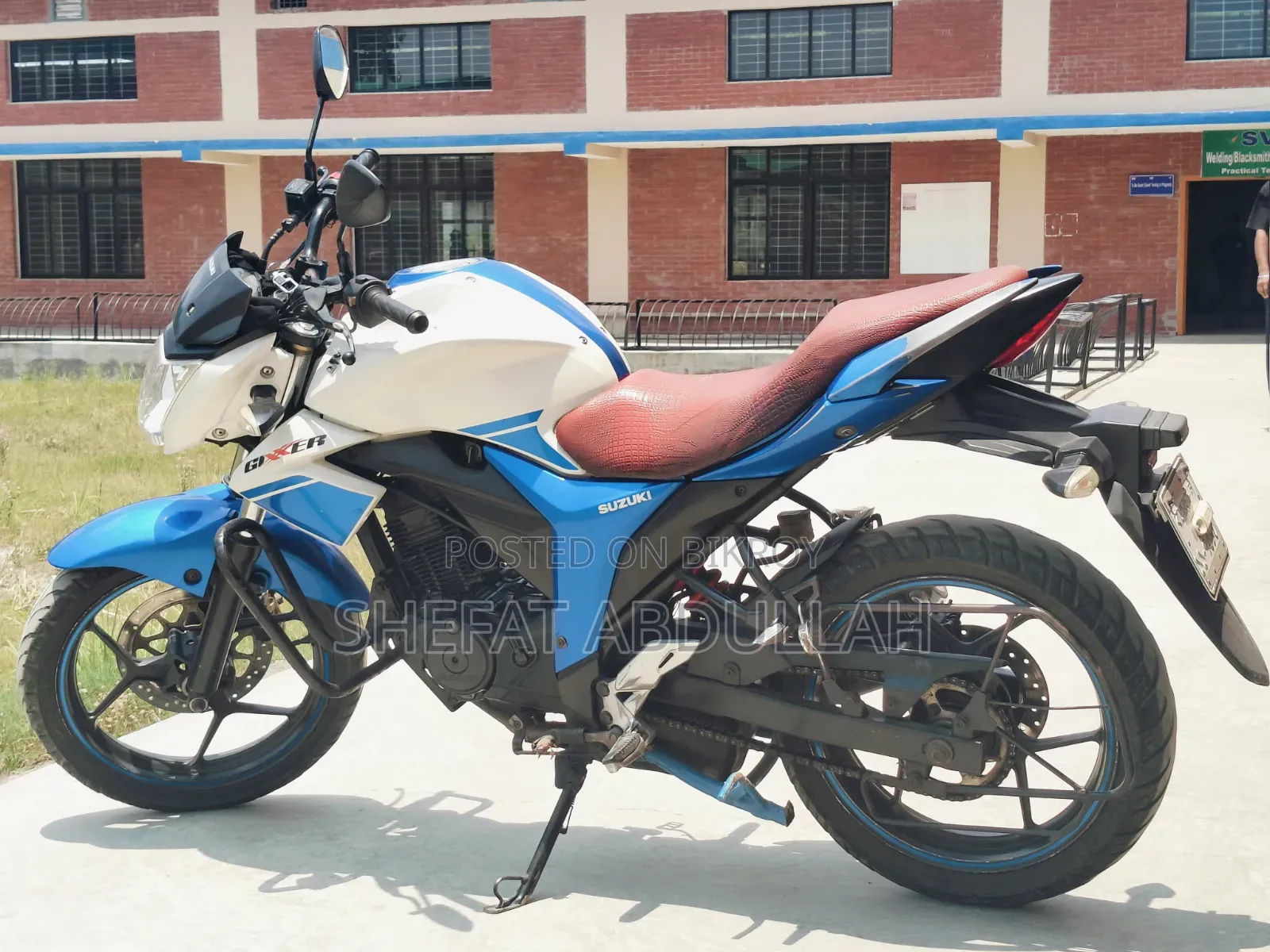 Suzuki Gixxer Monotone 2017 White