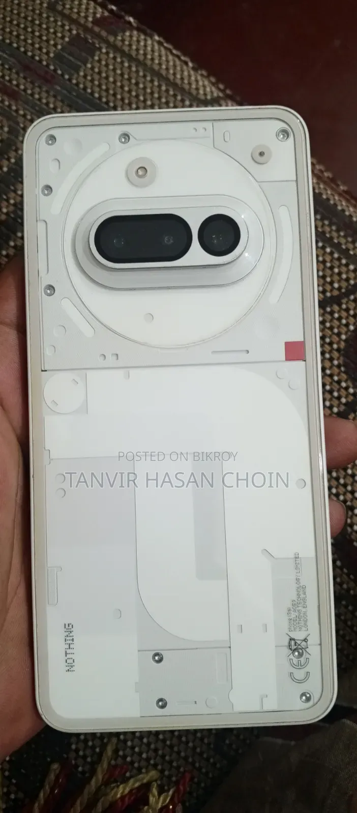Nothing Phone 3a 128 GB White