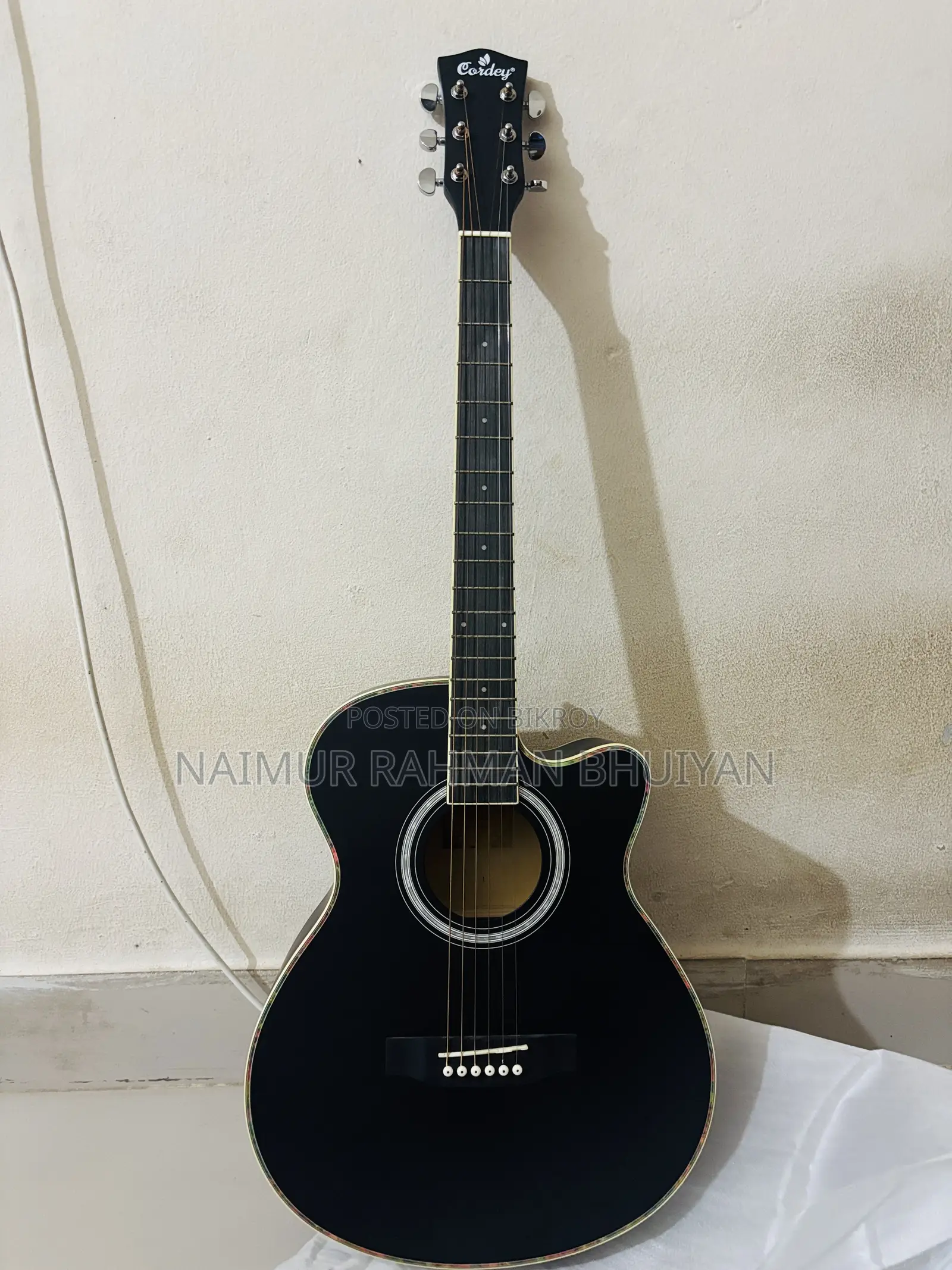 Cordey Cr-np40 Black- Beginner’s Acoustic Guitar