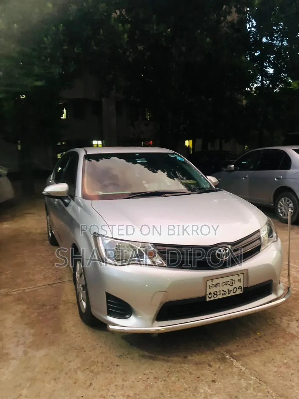 Toyota Axio 1.5 G 2WD 2012 সিলভার