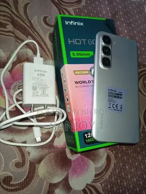New Infinix Hot 60 Pro+ 128 GB Silver