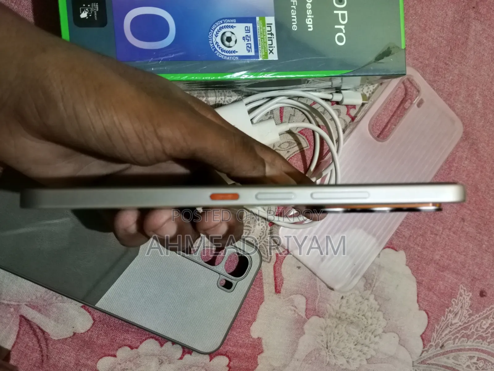New Infinix Hot 60 Pro 128 GB White