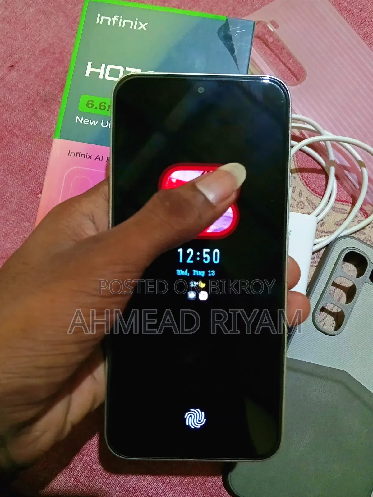 New Infinix Hot 60 Pro 128 GB White