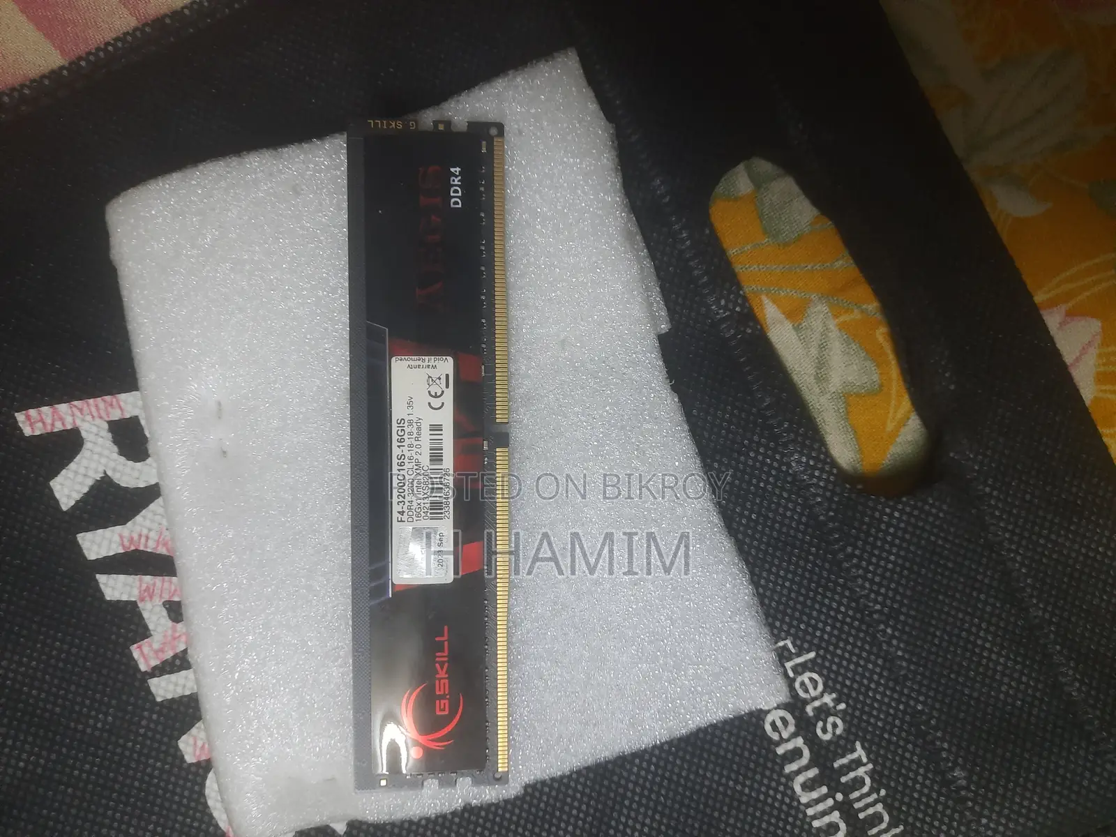 G.Skill Aegis 16gb Ddr4 3200mhz Desktop Ram