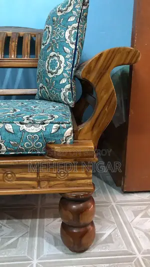 Segun Wood Sofa Set