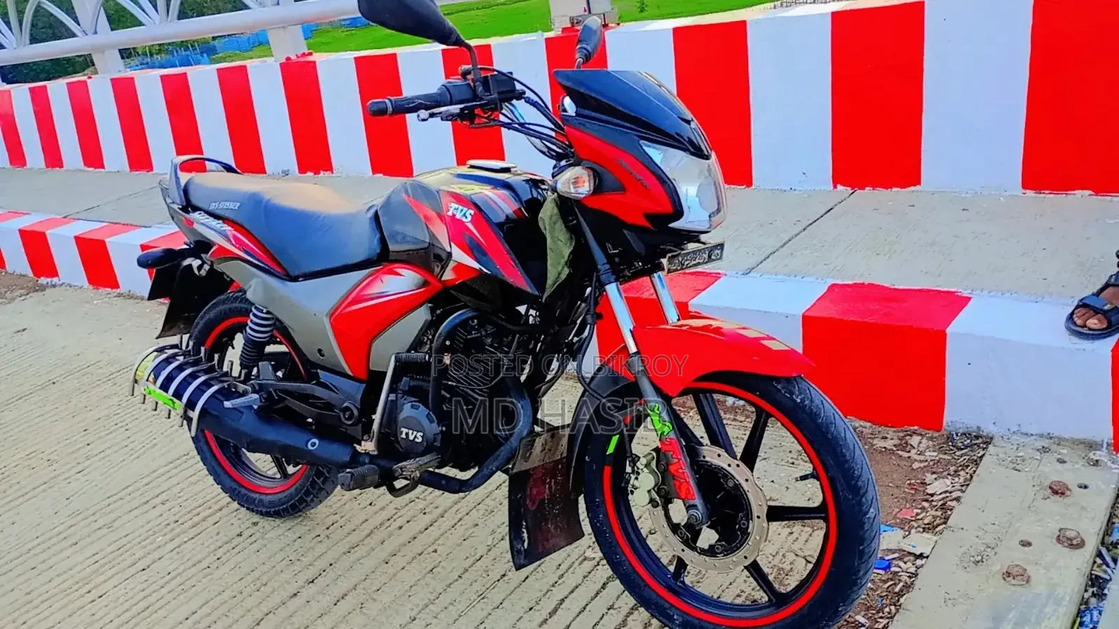 TVS Stryker 125 2018 Black