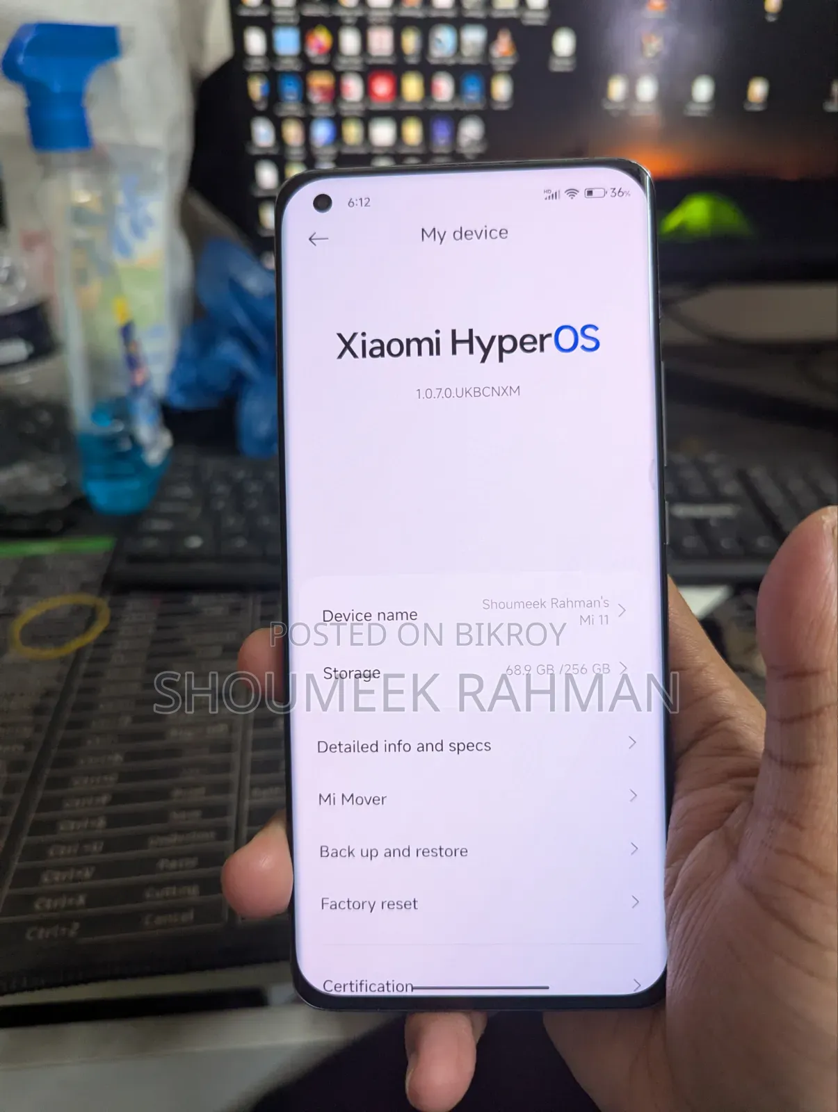 Xiaomi Mi 11 256 GB Black