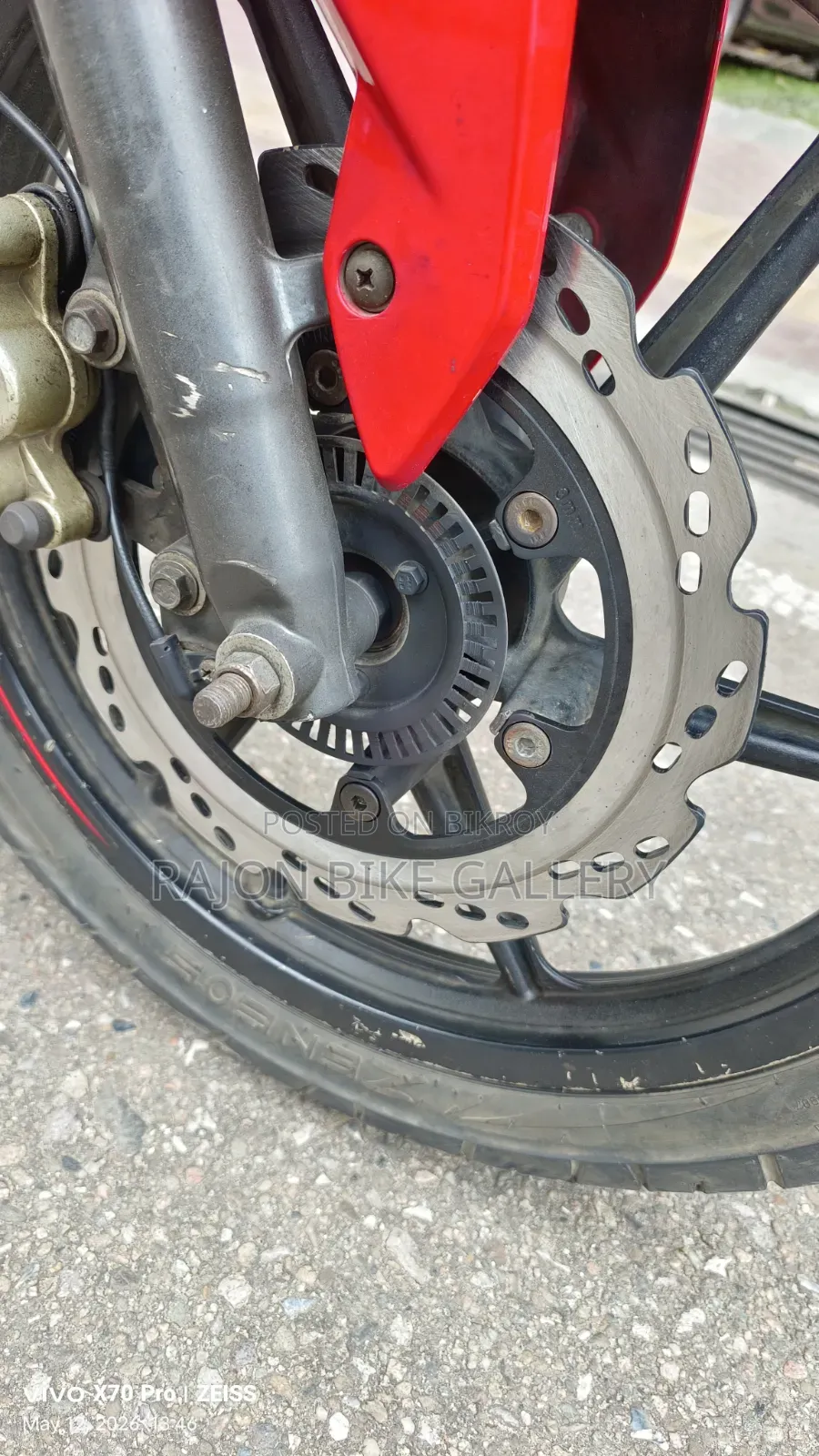 TVS Apache RTR 160 4V 2023 Red