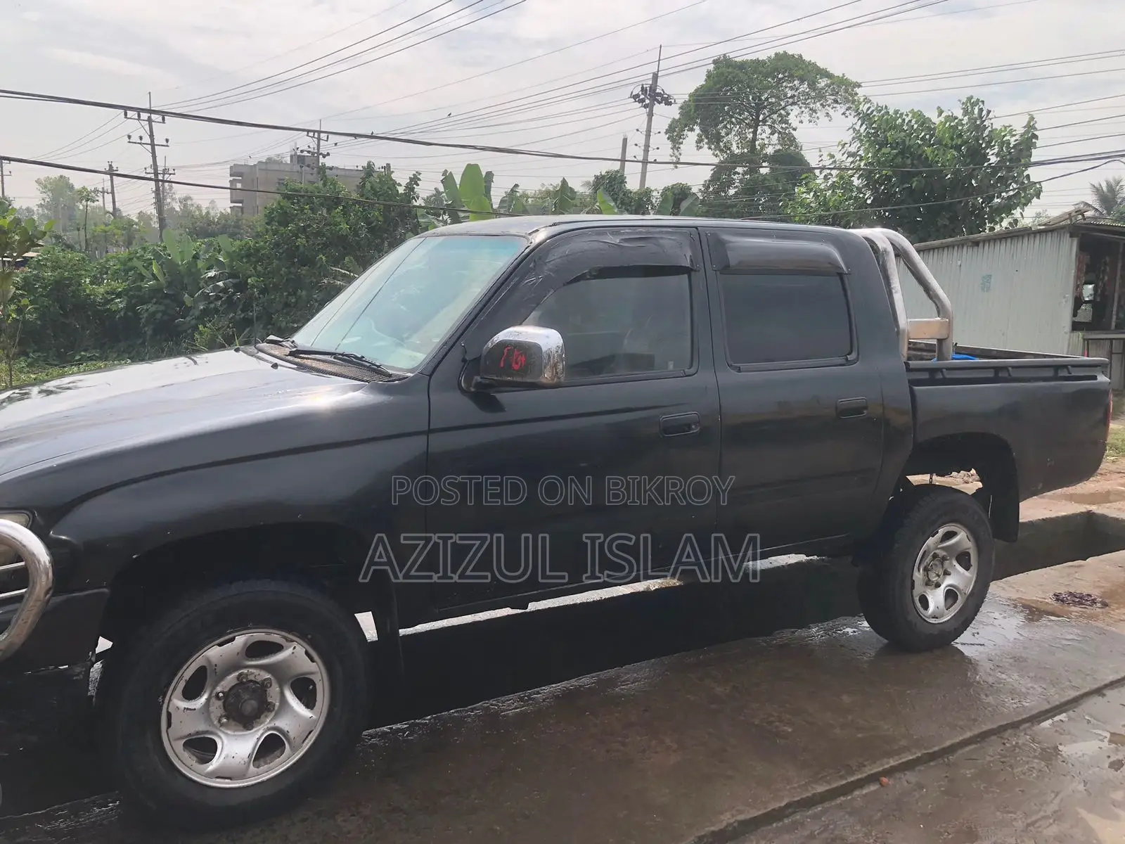 Toyota Hilux 2.5 Cab 2005 Black