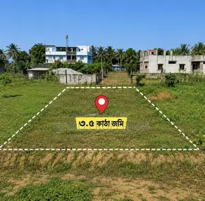 3.5 katha residential plot land for sale in Mujgunni, Khulna