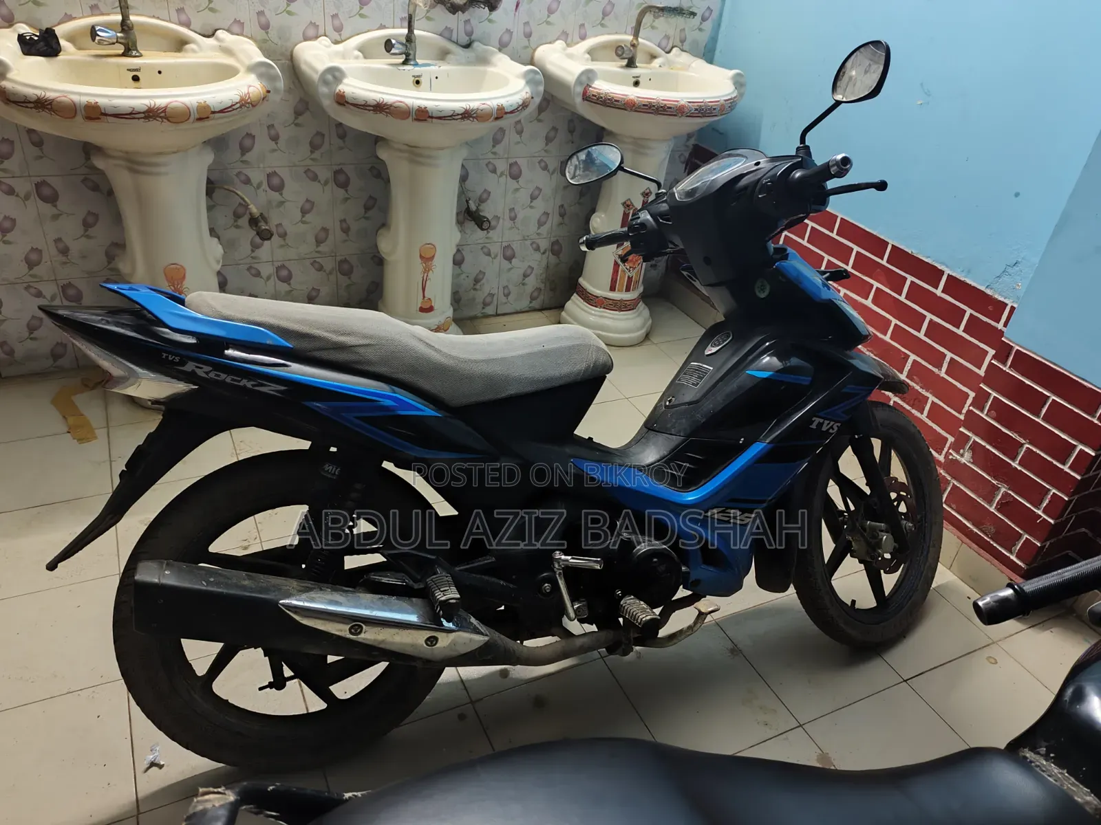 TVS Rockz 125 2024 Black