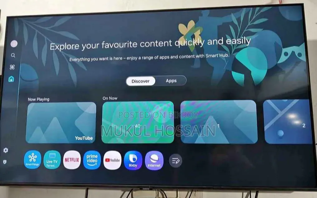 Samsung 43" Crystal UHD Smart TV