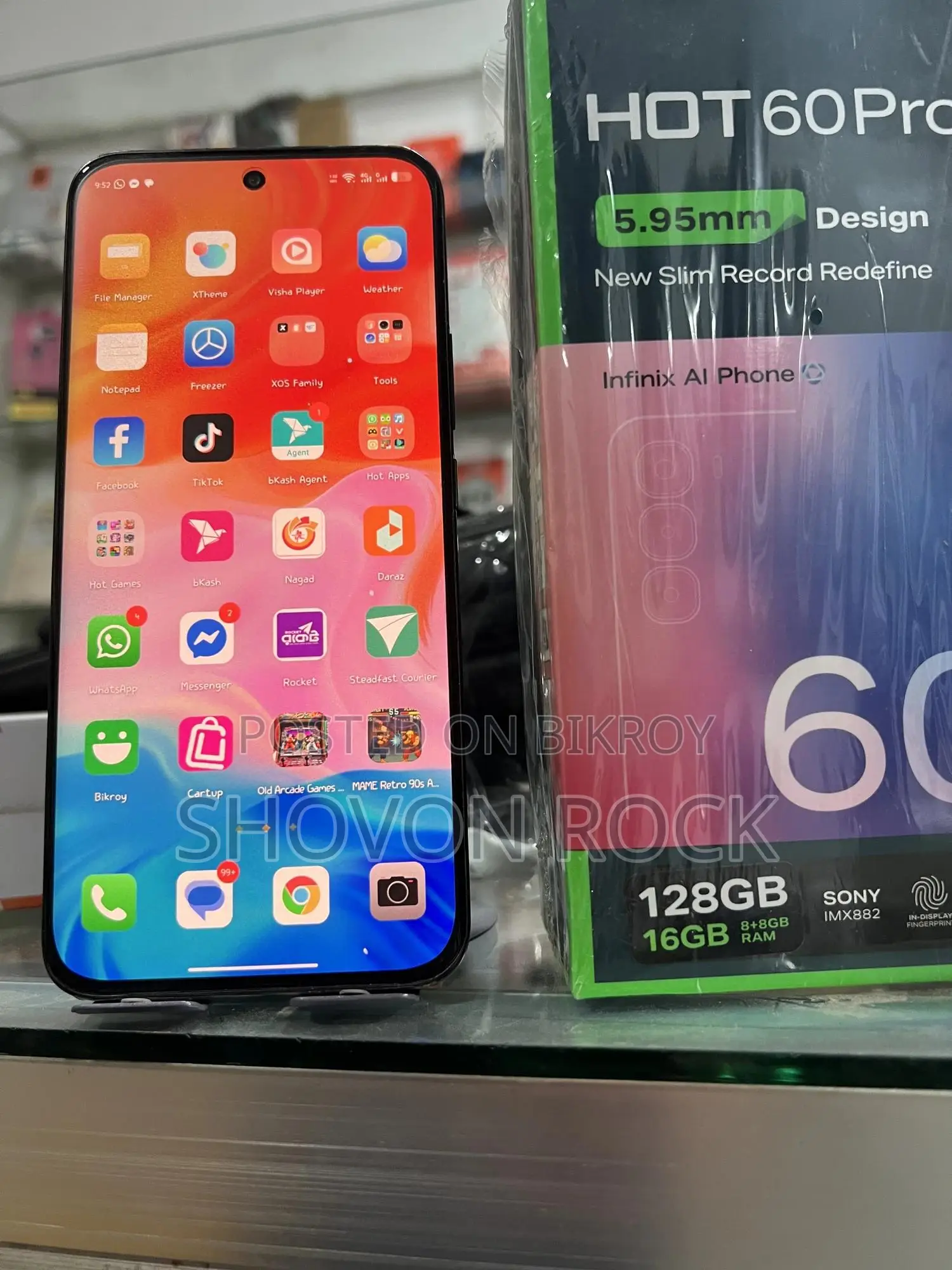Infinix Hot 60 Pro+ 128 GB Black