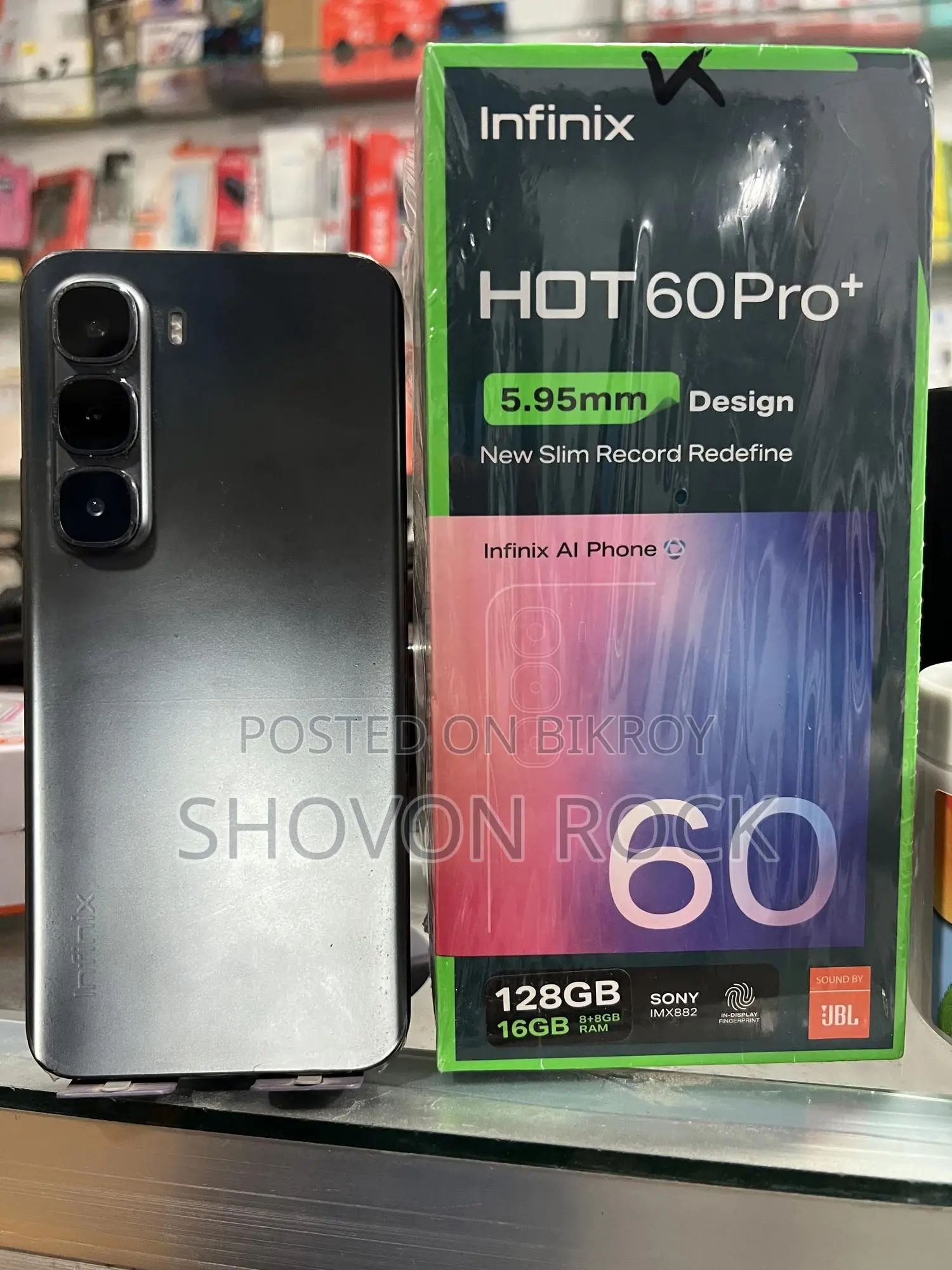 Infinix Hot 60 Pro+ 128 GB Black