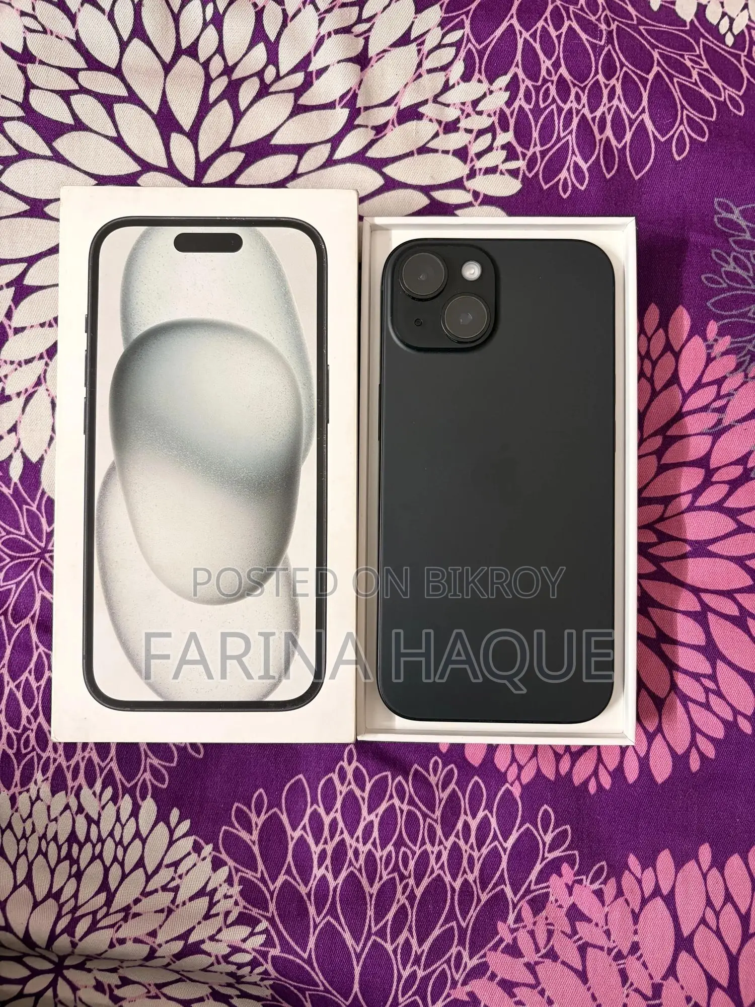 Apple iPhone 15 128 GB Black
