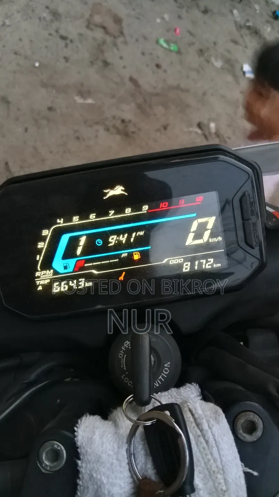 New TVS Raider 125 2023 Blue