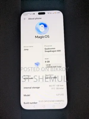 Honor X8b 512 GB Black