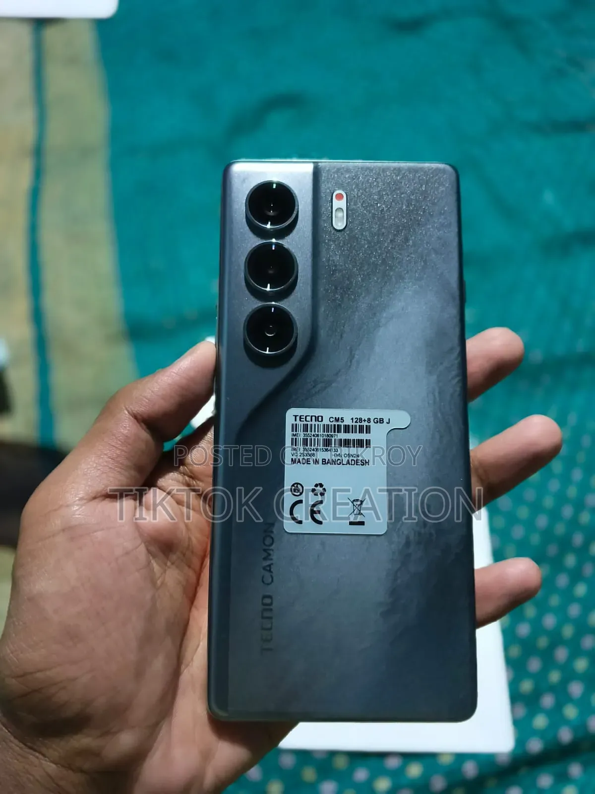 Tecno Camon 40 128 GB Silver