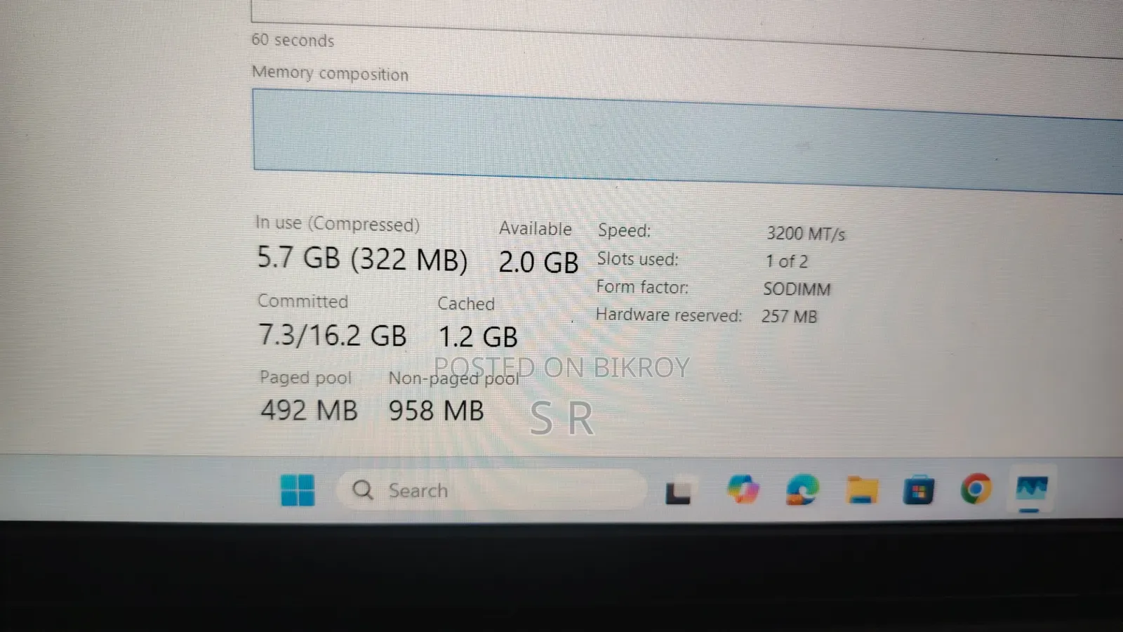 Laptop Dell Vostro 3500 8GB Intel Core I5 SSD 512GB