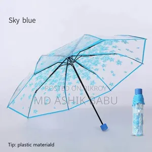 Umbrella Transparent Cherry Blossom Folding Umbrella
 ম্যাজিক্যাল