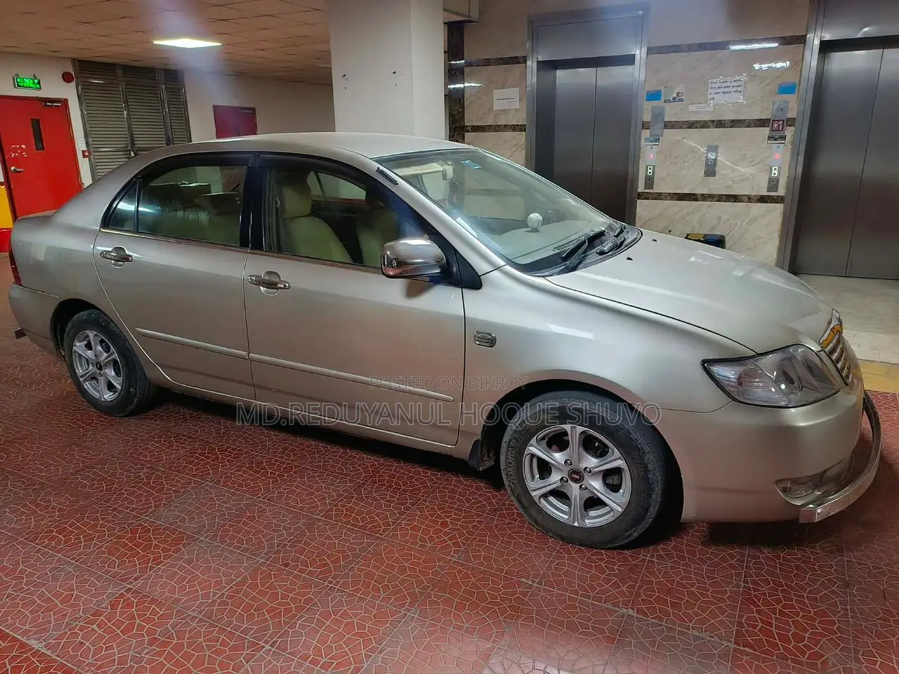 এক্স করোলা ২০০৫ মাসিক ভাড়া/অফিসিয়াল ভাড়া