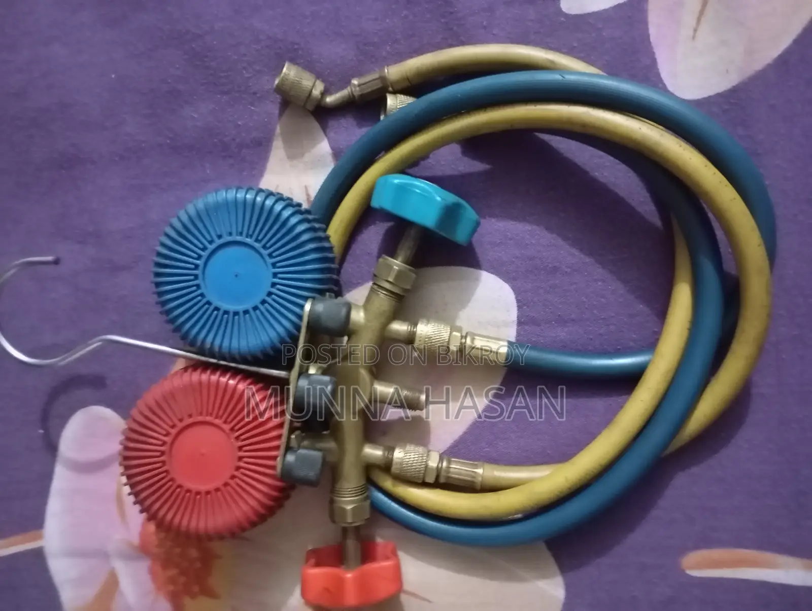 AC Gas Charging Manifold Gauge Set