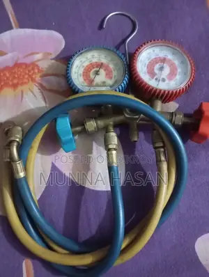 AC Gas Charging Manifold Gauge Set