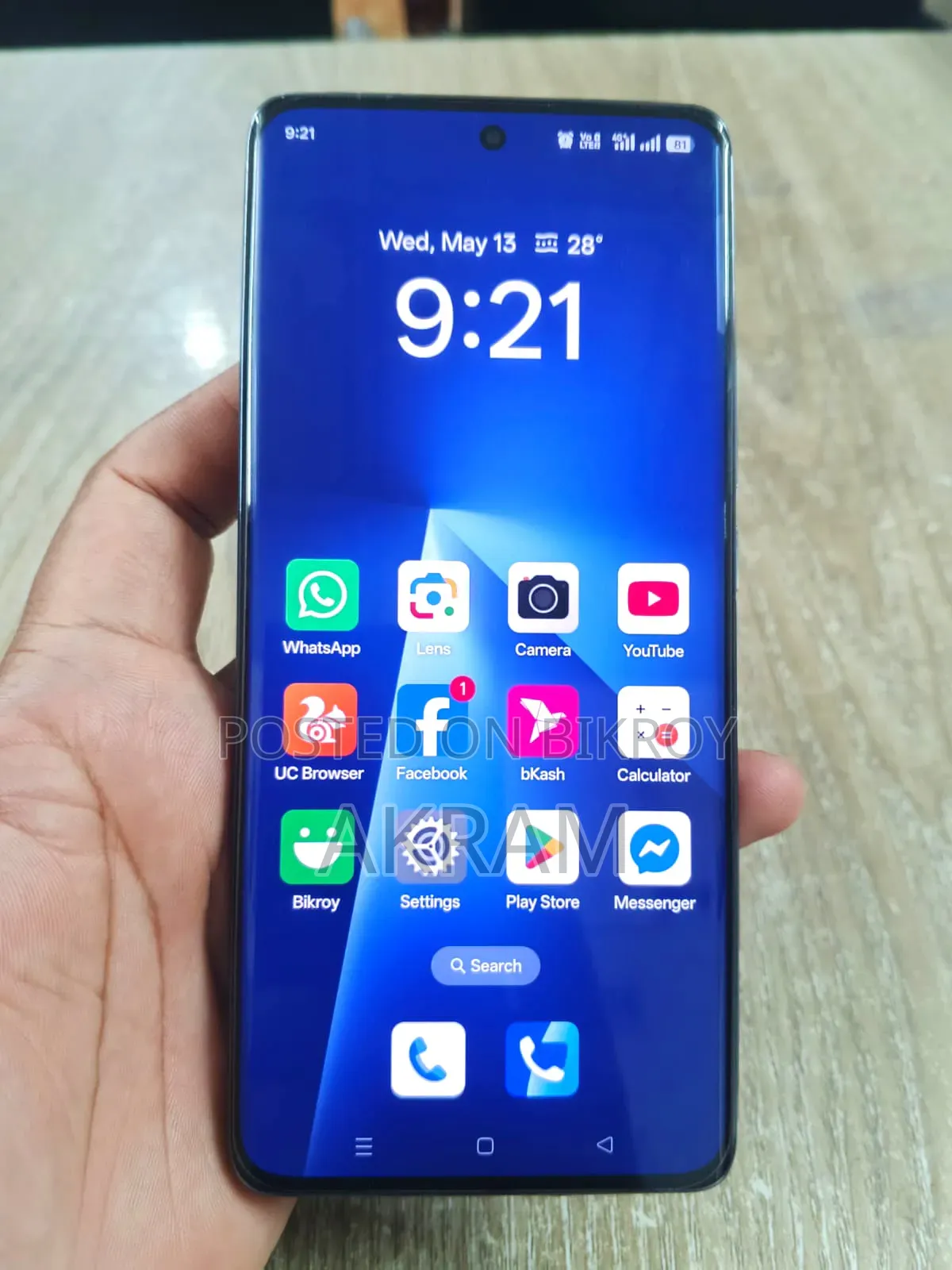 Oppo Reno 10 5G 256 GB Silver