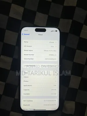 Apple iPhone 16 Pro Max 512 GB Gray