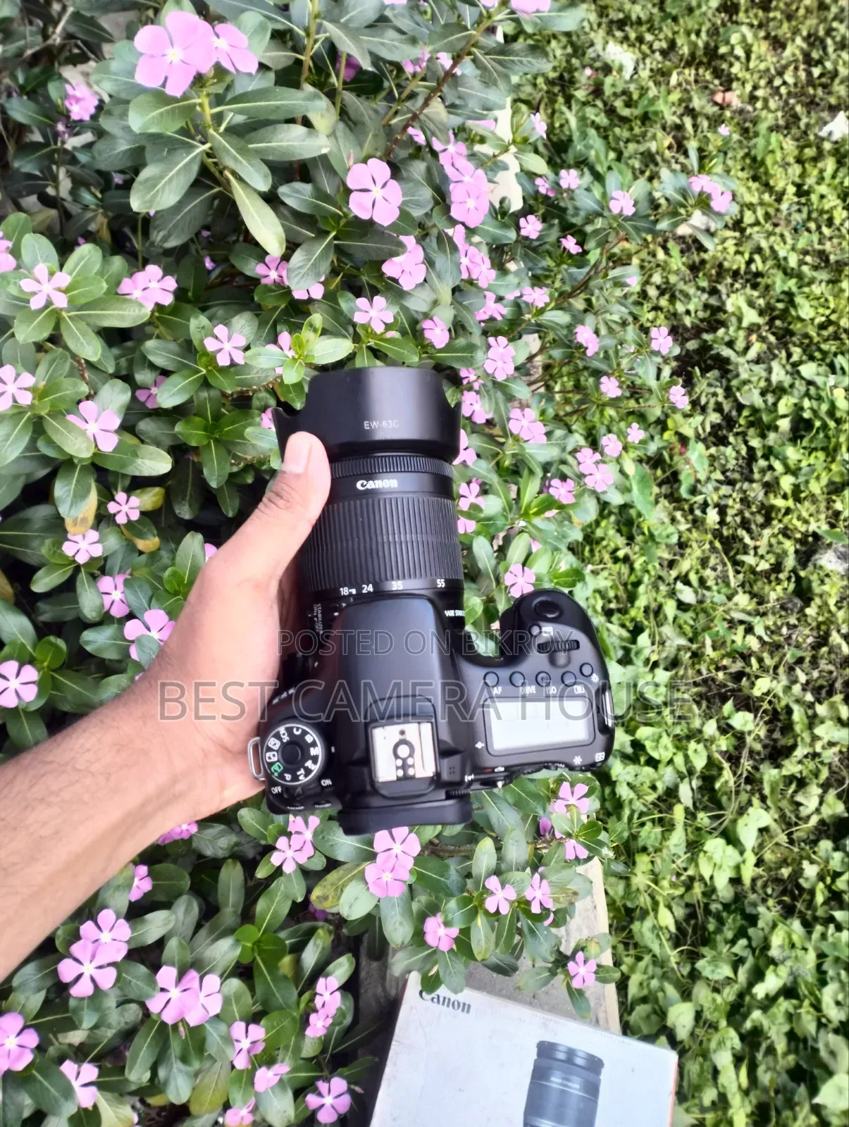 70D+18-55mm STM With Box