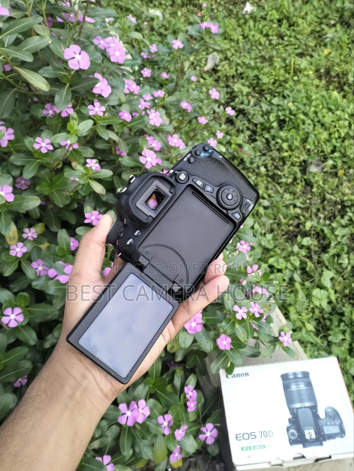 70D+18-55mm STM With Box