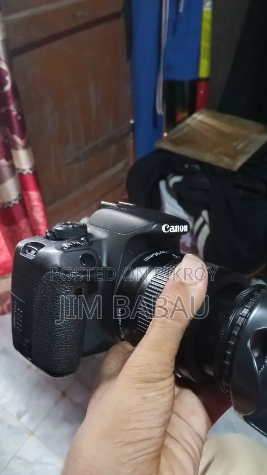 ক্যানন 700d ফুল ফ্রেশ কন্ডিশন ক্যামেরার লেন্স চার্জার ব্যাটারি অল ওকে