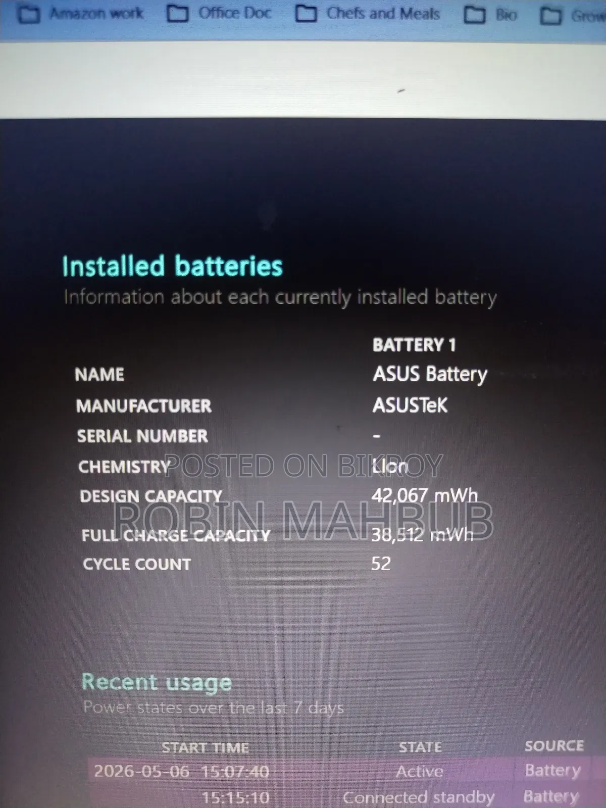 Laptop Asus 8GB Intel Core i3 SSD 512GB