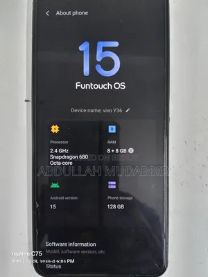 Vivo Y36 128 GB Black